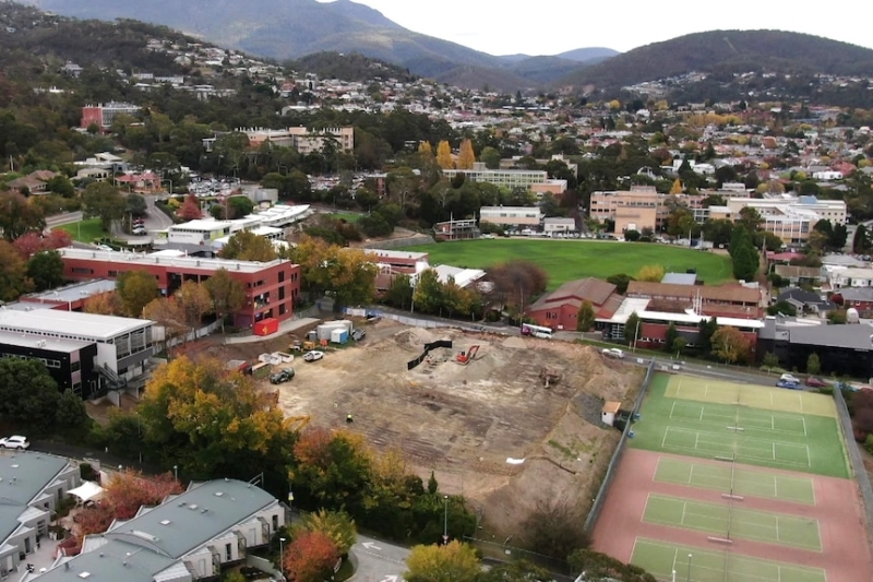 Archaeologists complete largest mass exhumation in Australian history from old cemetery under The Hutchins School