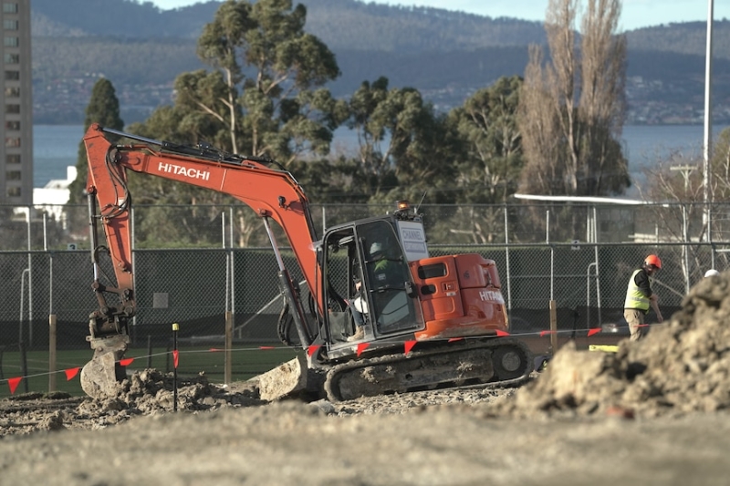 Archaeologists complete largest mass exhumation in Australian history from old cemetery under The Hutchins School