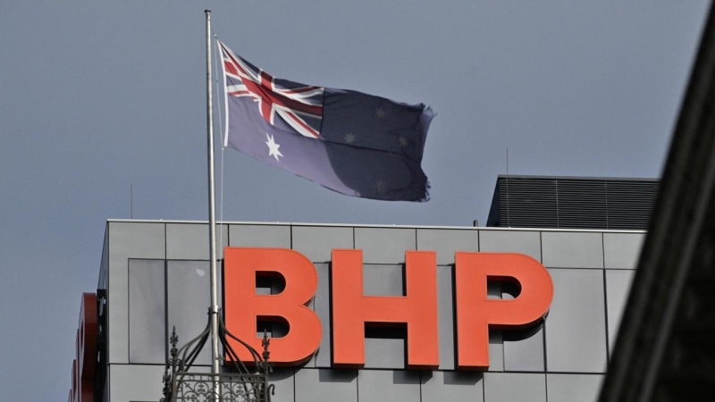 BHP leader Geraldine Slattery speaks at Melbourne Mining Club