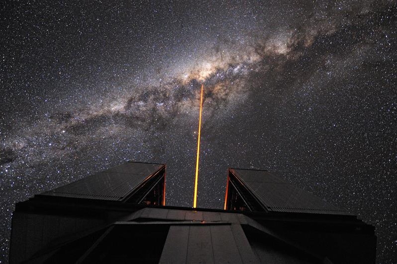 Binary star discovered orbiting supermassive black hole at centre of Milky Way galaxy