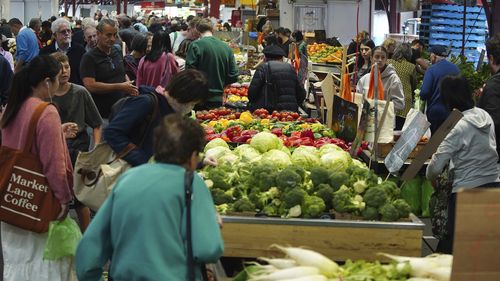 Inflation falls back to target for first time since height of pandemic