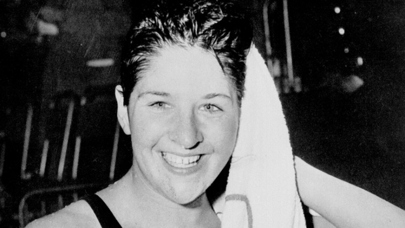 Olympian Dawn Fraser is doing 