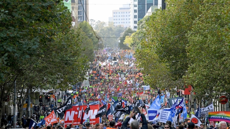 Victorians react to government's proposed crackdown on protesters