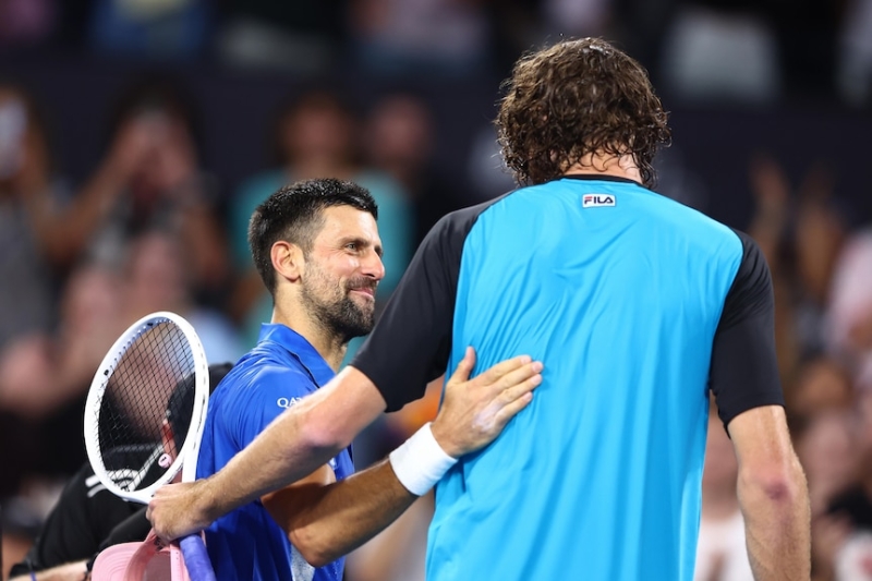 Novak Djokovic suffers shocking loss to giant Reilly Opelka at Brisbane International