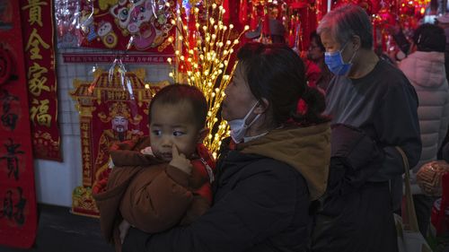 China's population drops for third year in a row