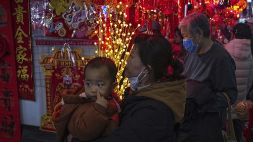 China's population falls for a third straight year, posing challenges for its government and economy