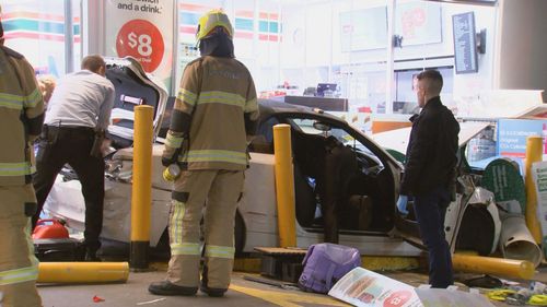 Nephew of Walsh Street shooting accused arrested after police car rammed outside Melbourne petrol station