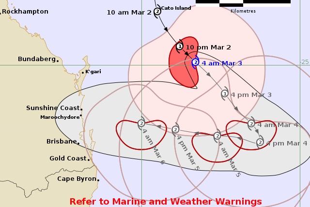 AFL says contingencies in place for season-opener as Cyclone Alfred closes in on Brisbane