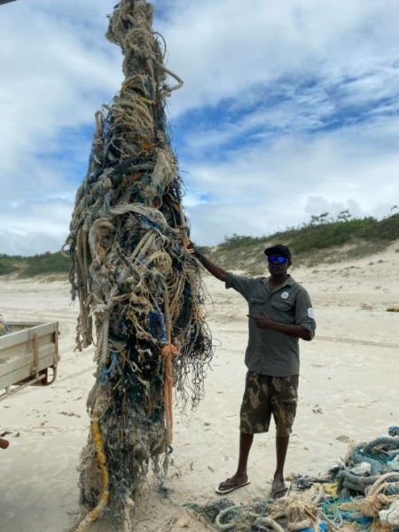 Ghost net found on Western Australia's south coast as campaigners demand more action