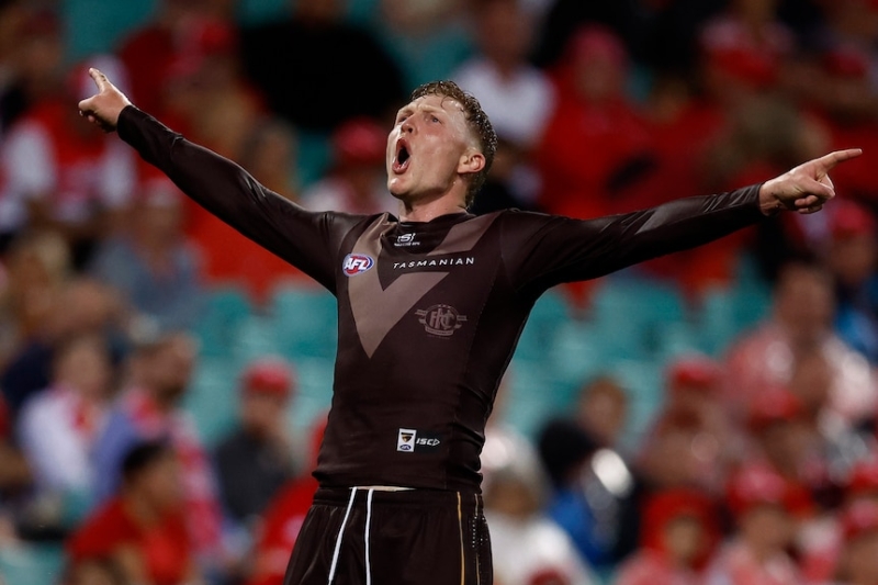 Hawthorn loses James Worpel to potentially serious ankle injury in impressive win over Sydney to open AFL season