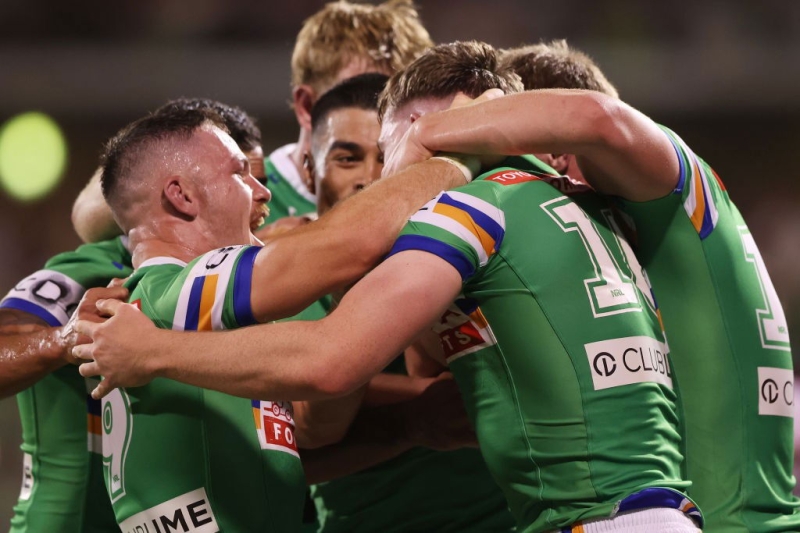 NRL updates: Rabbitohs sneak past Dragons, Sharks smash Cowboys, Raiders account for Broncos