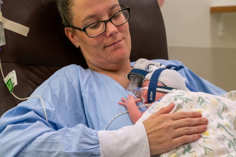 Mum reunites with premature baby after being separated due to ex-Tropical Cyclone Alfred