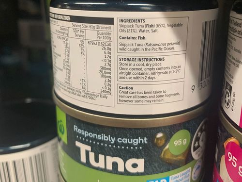 The amount of tuna in one supermarket's cans has shrunk by 5 per cent. Here's why