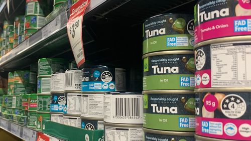 The amount of tuna in one supermarket's cans has shrunk by 5 per cent. Here's why